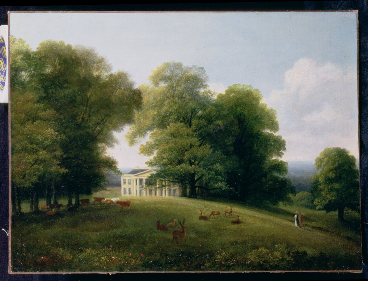 Maisema, noin 1850 tekijältä English School