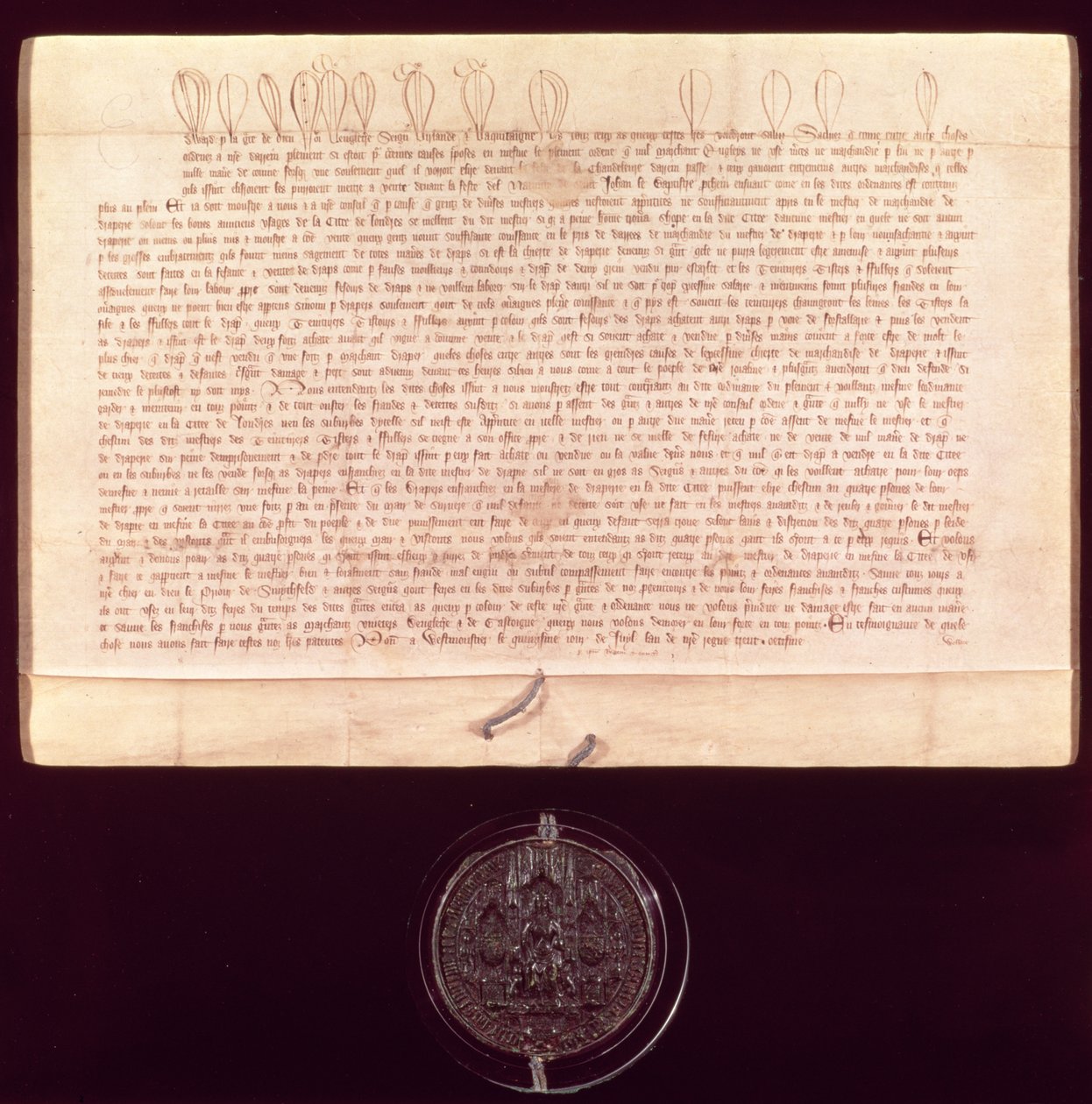 Worshipful Company of Drapersille myönnetyt patenttikirjeet, 1438-1439 tekijältä English School
