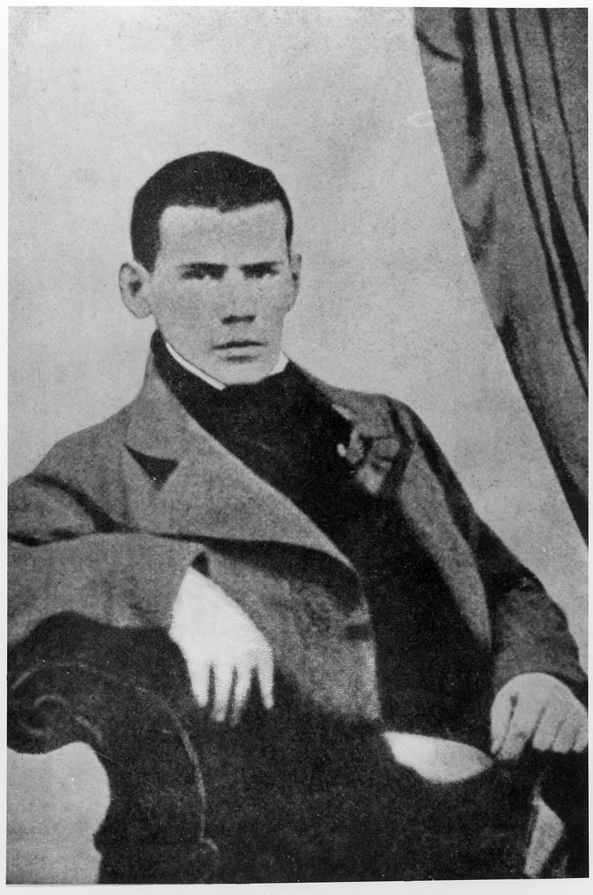 Lev Nikolajevitš Tolstoi (1828-1910) opiskelijana tekijältä English School