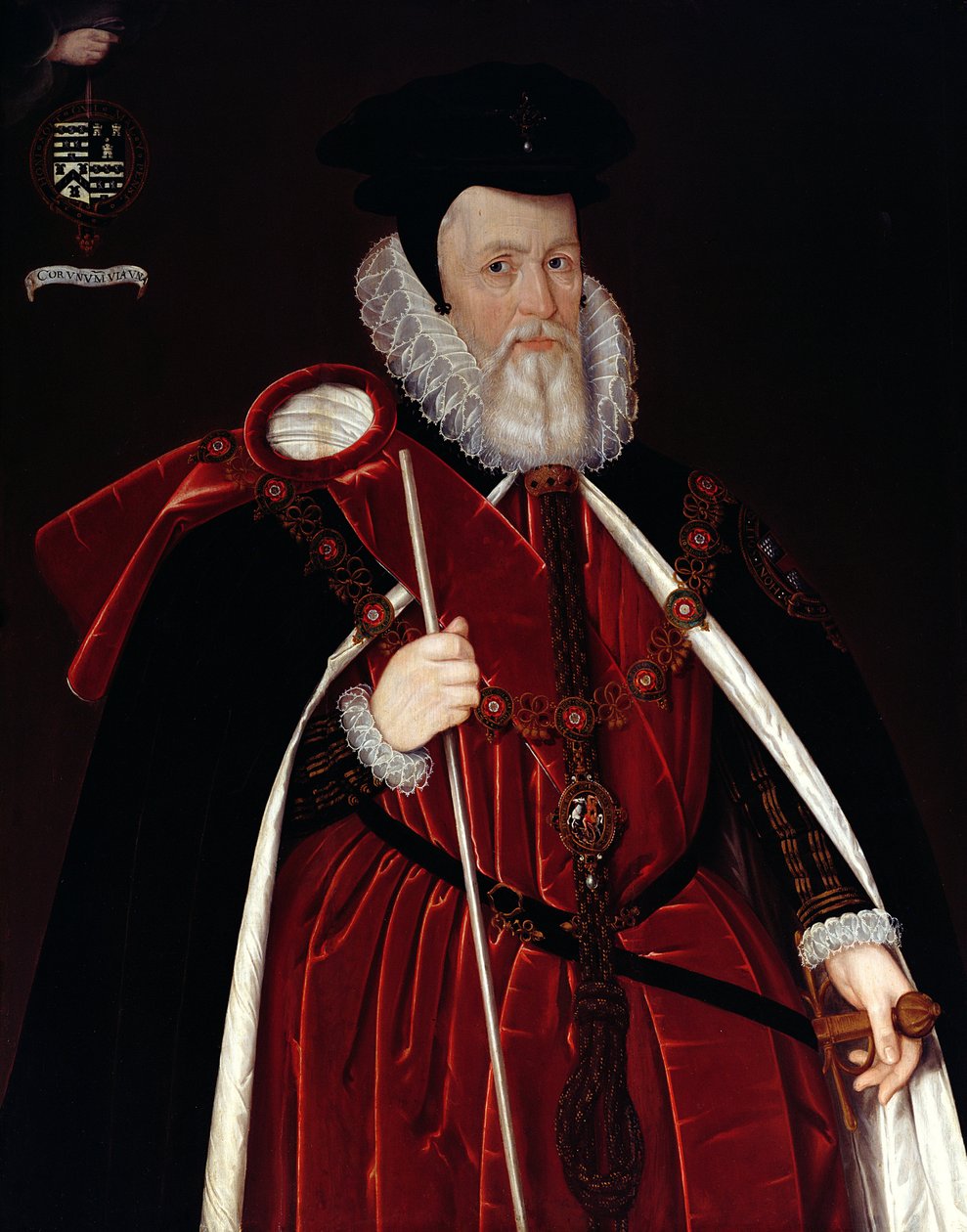 Lord Burghley (1520-1598) tekijältä English School