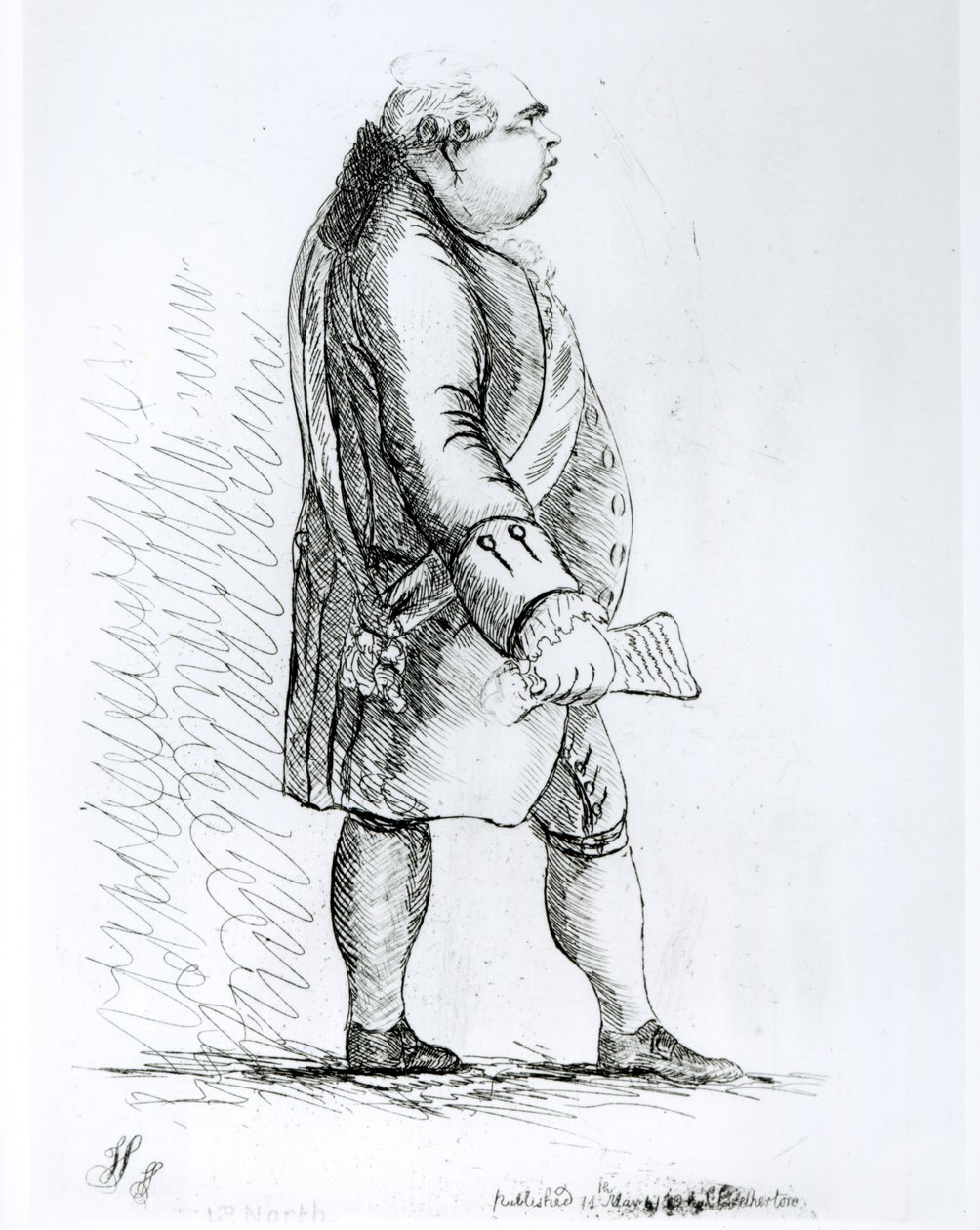 Lord North (1732-92) tekijältä English School