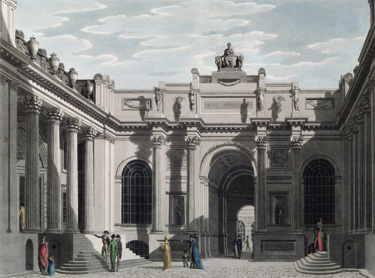 Lothbury Court, Bank of England 1801 tekijältä English School