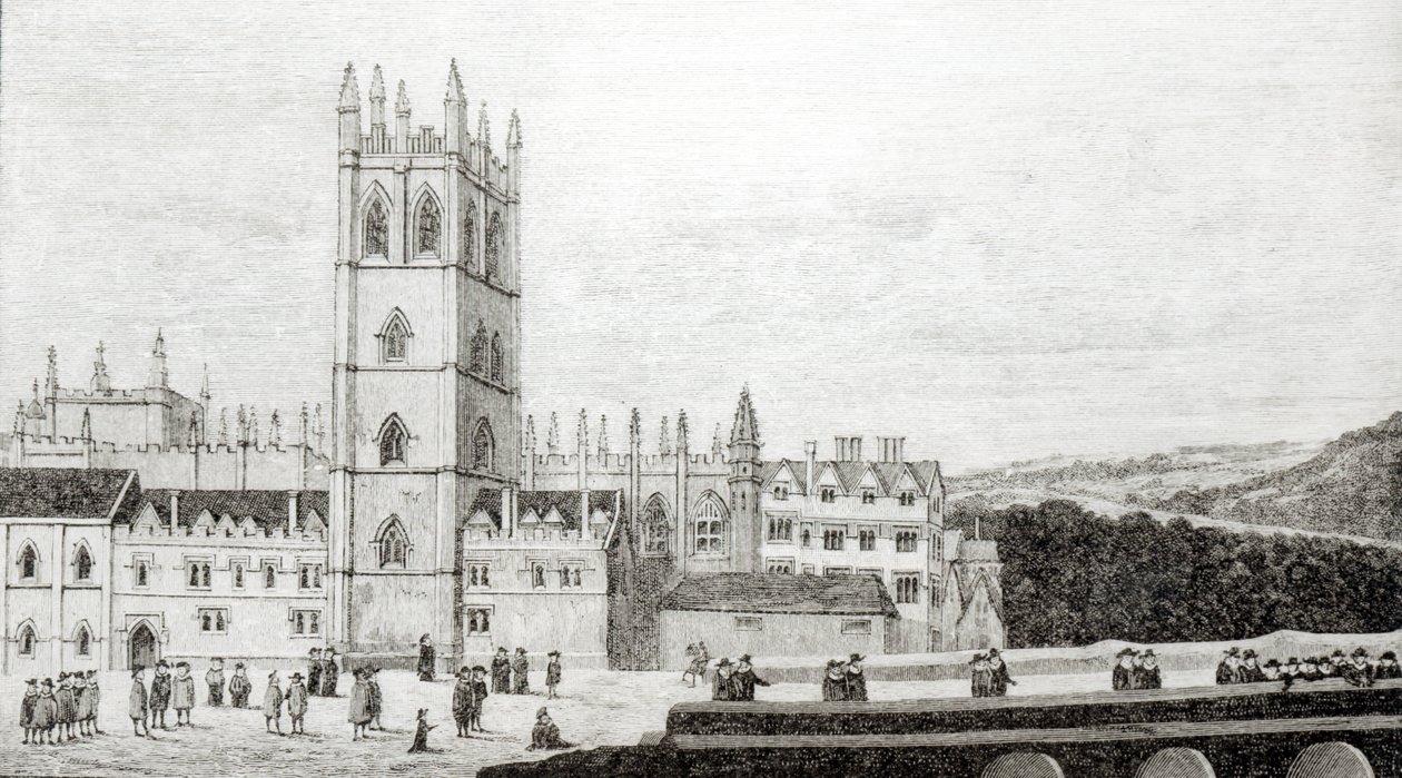 Magdalen College, Oxford 1600-luvulla tekijältä English School