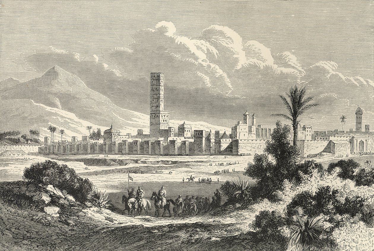 Marokko: Afrikka, 1860-luku tekijältä English School