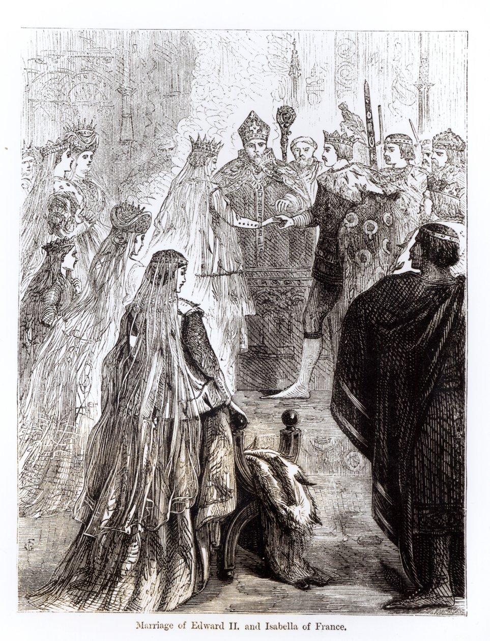 Edward II:n (1284-1327) ja Ranskan Isabellan (1292-1358) avioliitto tekijältä English School