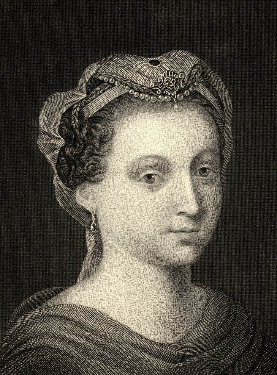 Skotlannin kuningatar Maria (1542-87) tekijältä English School