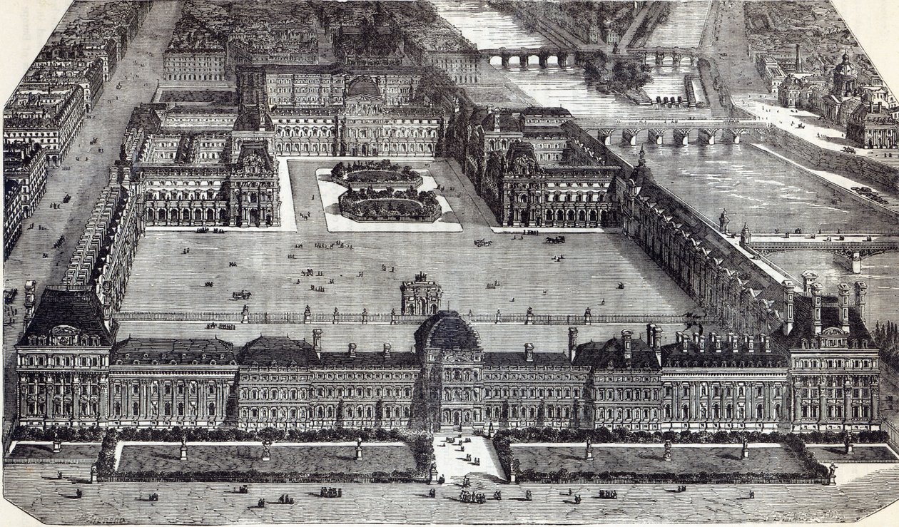 Moderni näkymä Tuileries