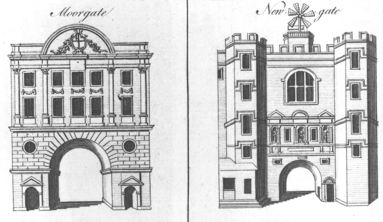 Moorgate ja Newgate tekijältä English School