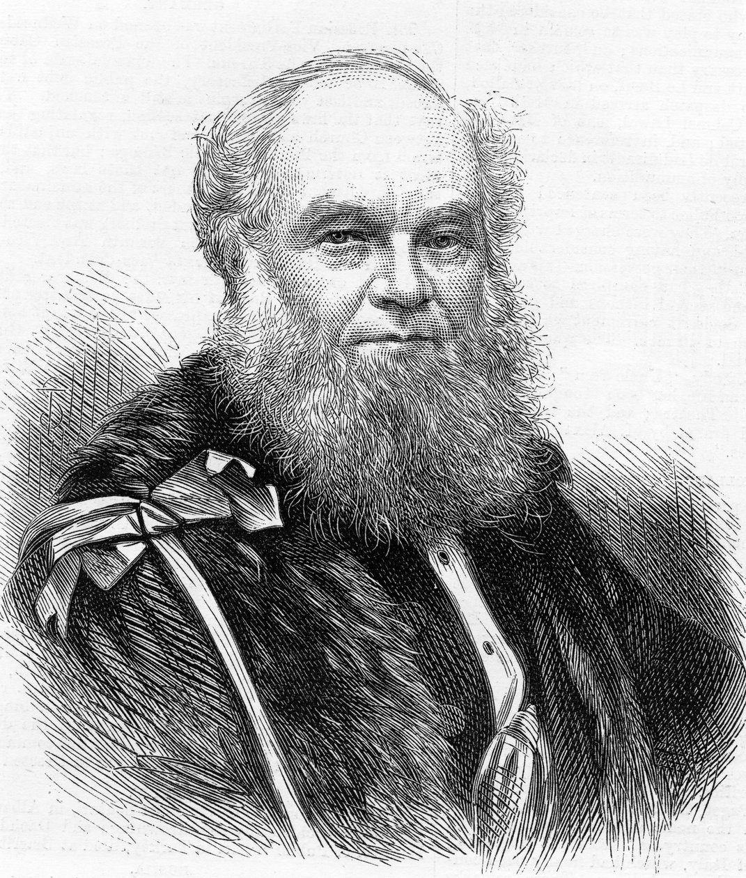 Herra Alderman ja sheriffi Whetham, kuvitus The Illustrated London News -lehdestä, 1873. tekijältä English School