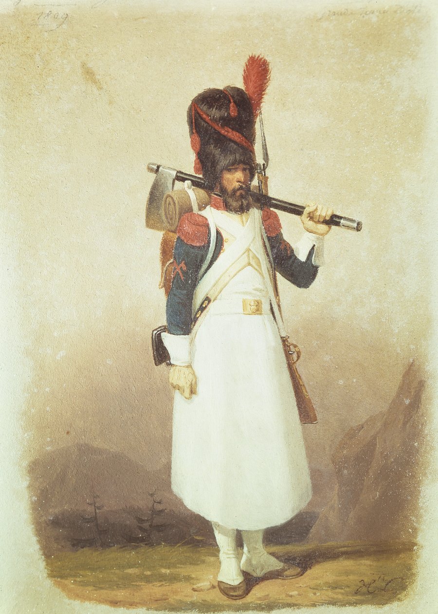 Napoleonin sotilas, 1811 tekijältä English School