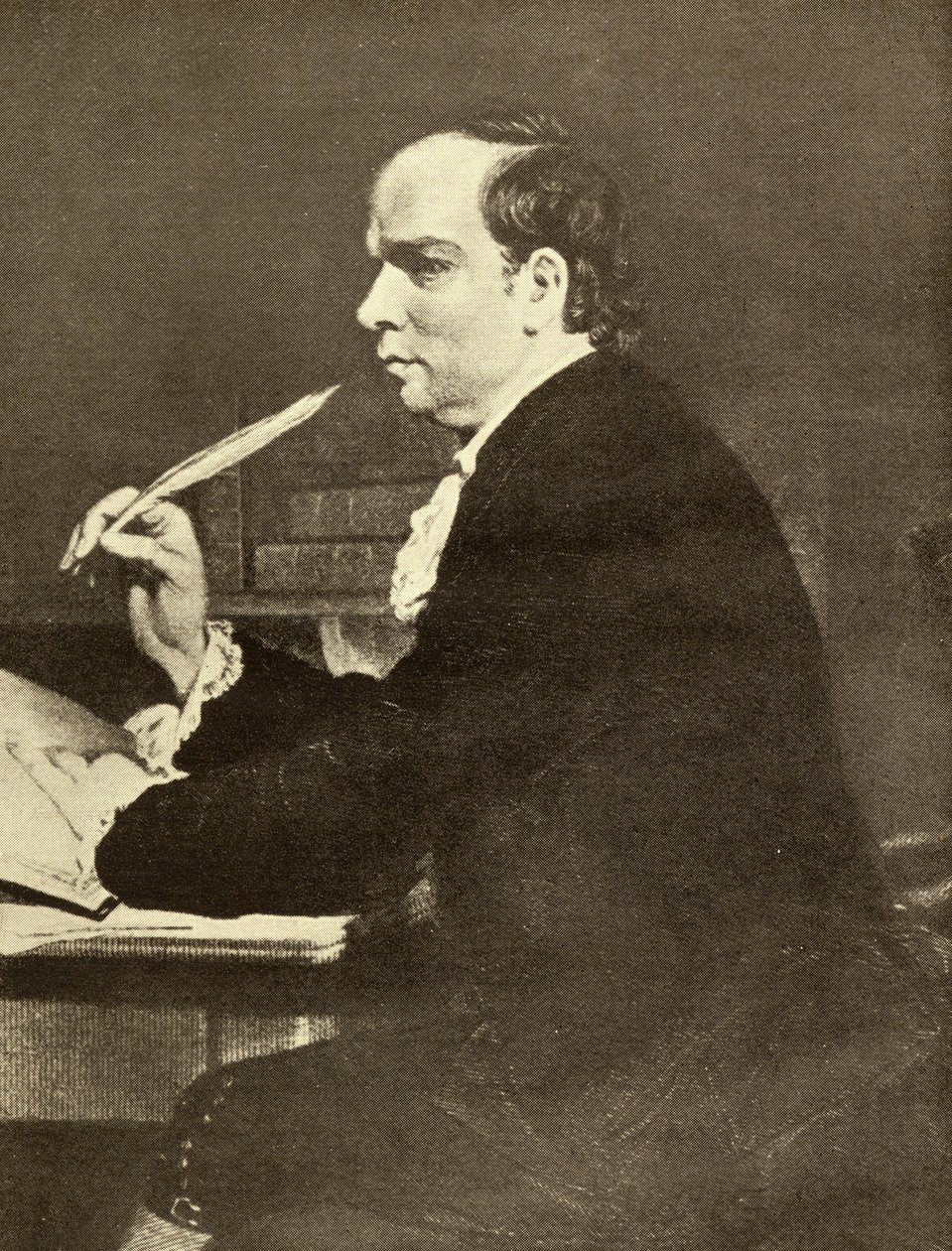 Oliver Goldsmith (1730-74) finn tekijältä English School