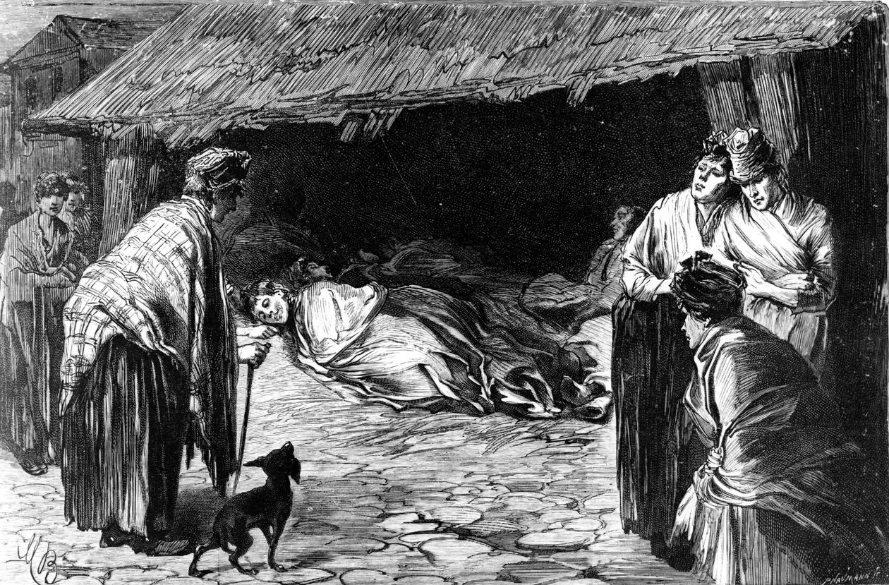 Outcasts Sleeping Sheds Whitechapelissa, 1888 tekijältä English School