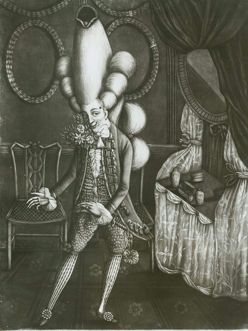 Pantheon Macaroni, 1773 tekijältä English School