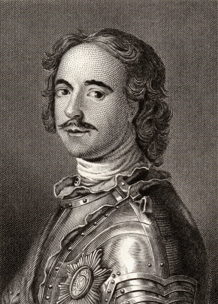 Pietari I (1672-1725) Pietari Suuri, Venäjän tsaari tekijältä English School