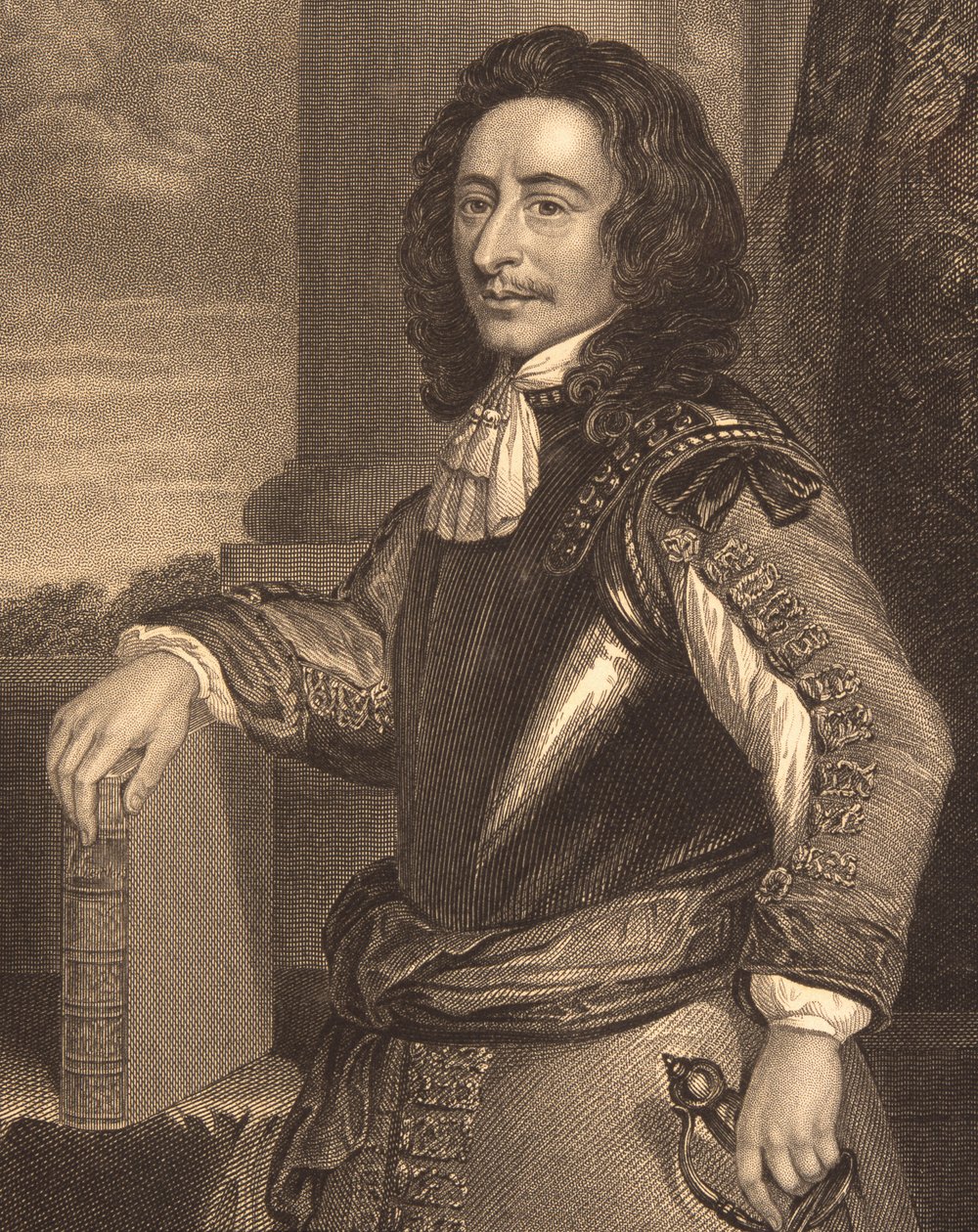 Algernon Sidneyn (1622-83) muotokuva "Lodge