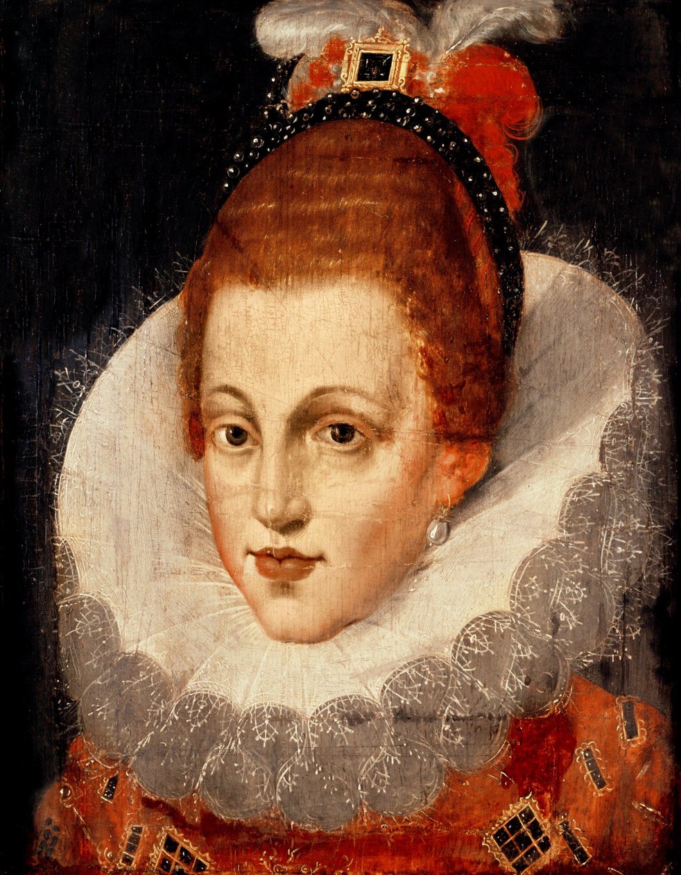 Amy Robsartin muotokuva, Lady Dudley (1532-60) tekijältä English School