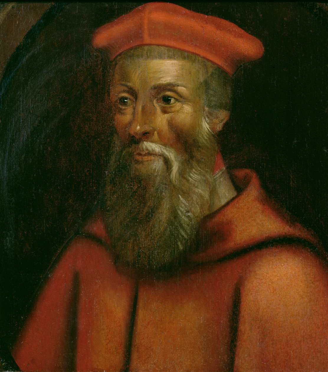Canterburyn arkkipiispan kardinaali Reginald Polen (1500-58) muotokuva tekijältä English School