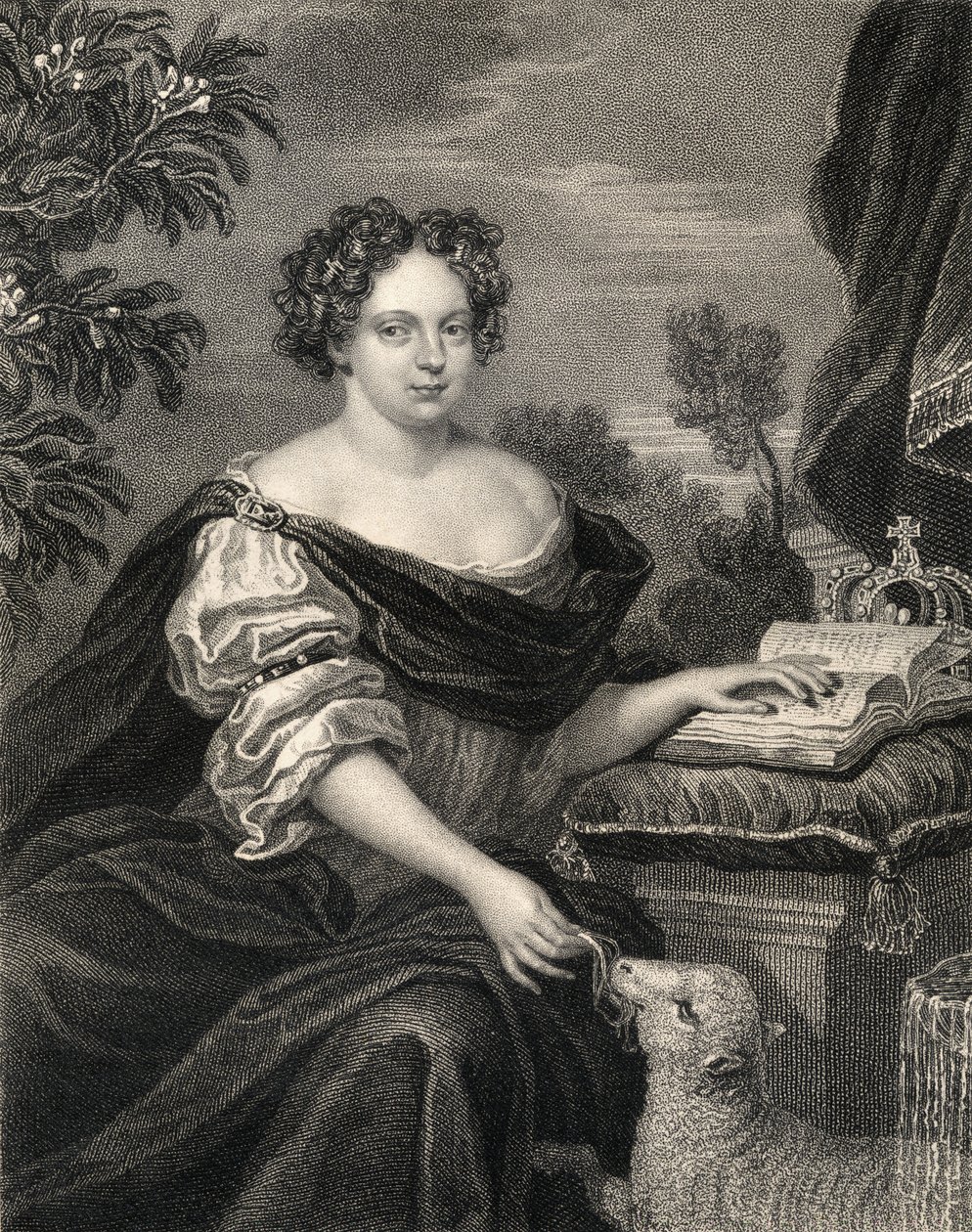 Catherine of Braganza (1638-1705) muotokuva 