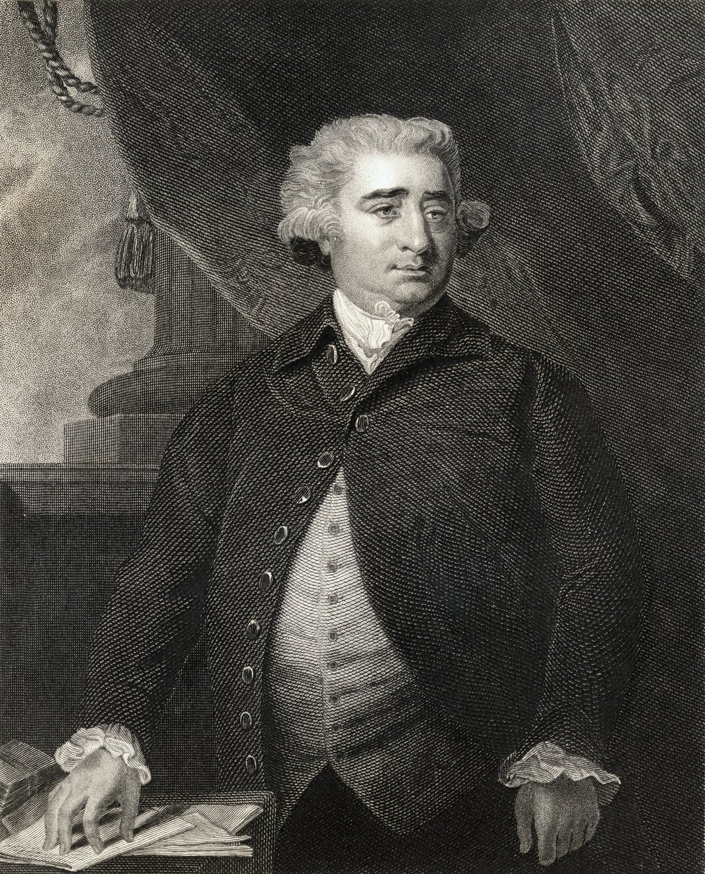 Charles James Foxin (1749-1806) muotokuva tekijältä English School