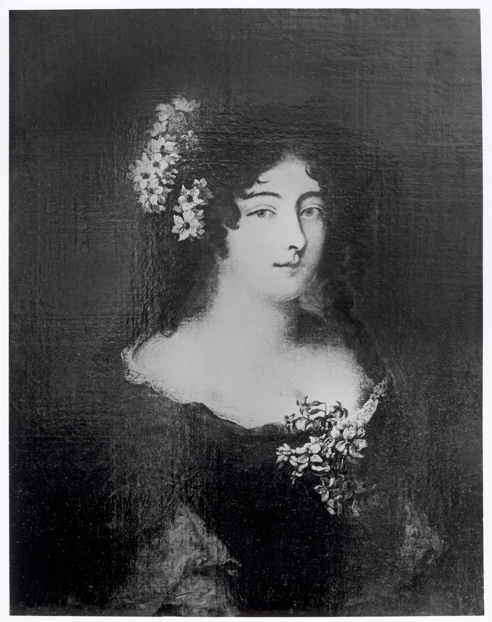 Muotokuva kreivitär Ehrengard Melusina von der Schulenburgista, Kendalin herttuattaresta (1667-1743) tekijältä English School