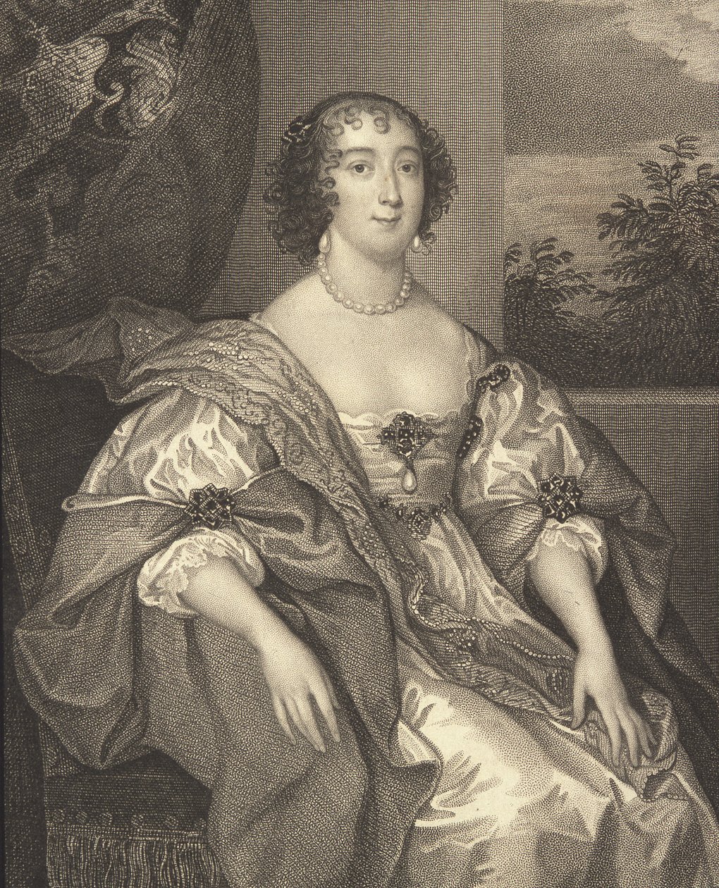 Dorothy Percy, Leicesterin kreivitär (n. 1598-1659), muotokuva "Lodge