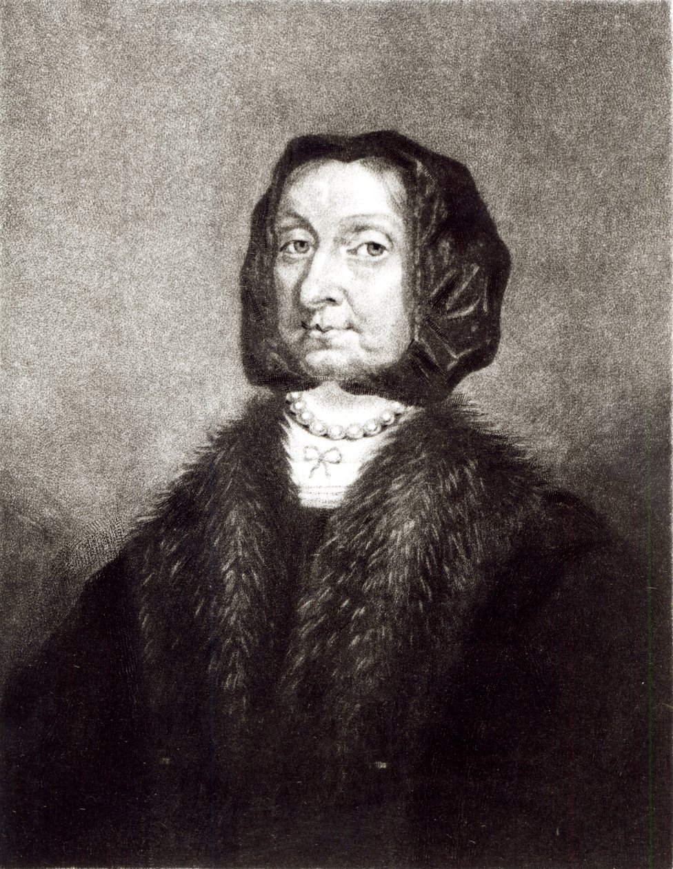 Muotokuva Elizabeth Cromwellista, kaiverrettu Richard Earlom (1743-1822) ja Charles Turner (n. 1773-1857) (mezzotint) tekijältä English School