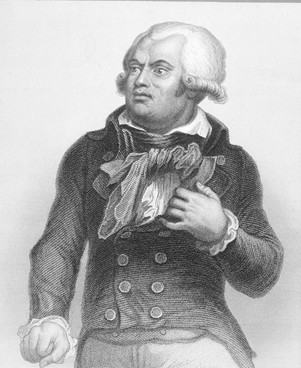 Georges Dantonin (1759-94) muotokuva tekijältä English School