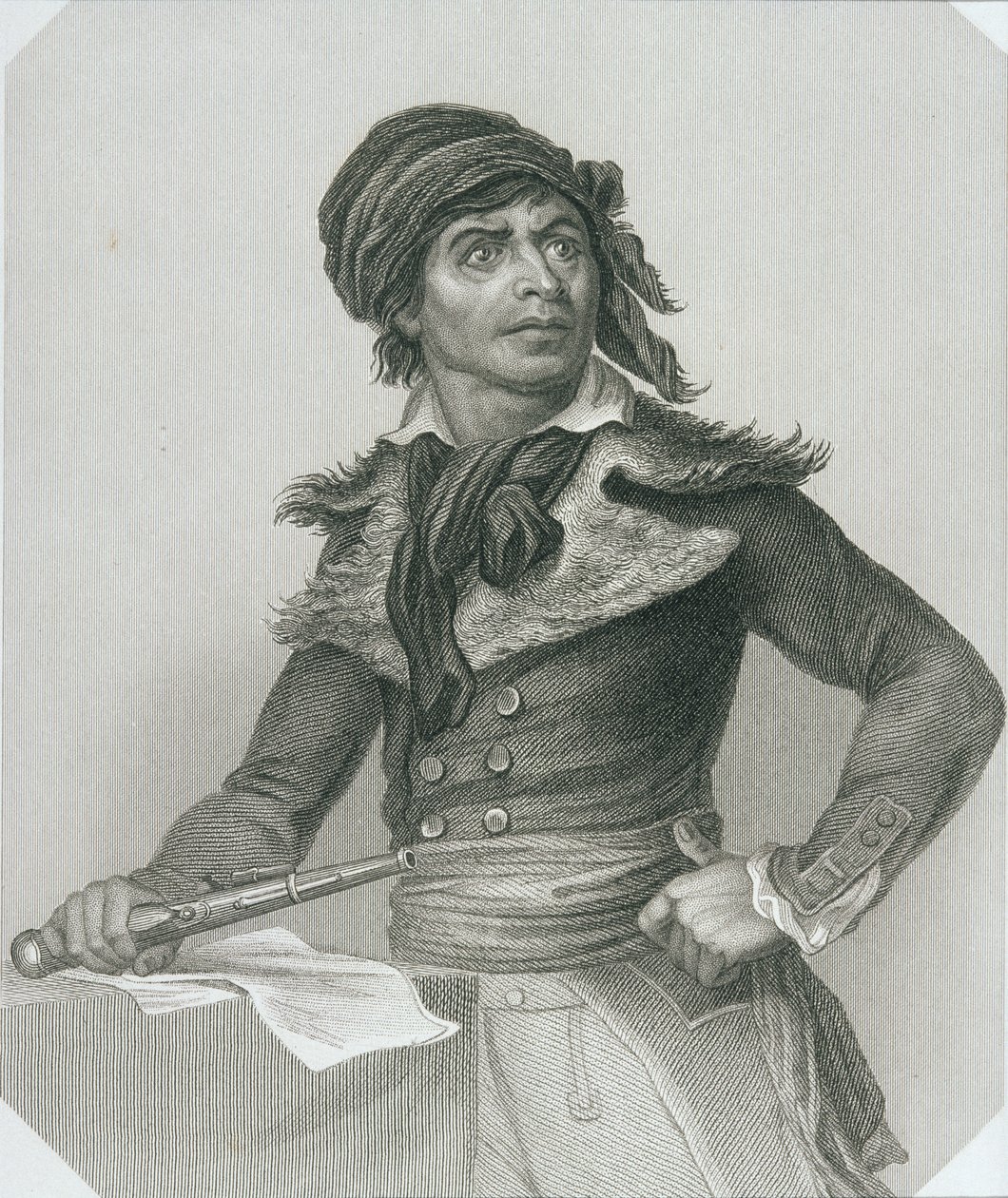 Muotokuva Jean-Paul Maratista (1743-93) tekijältä English School