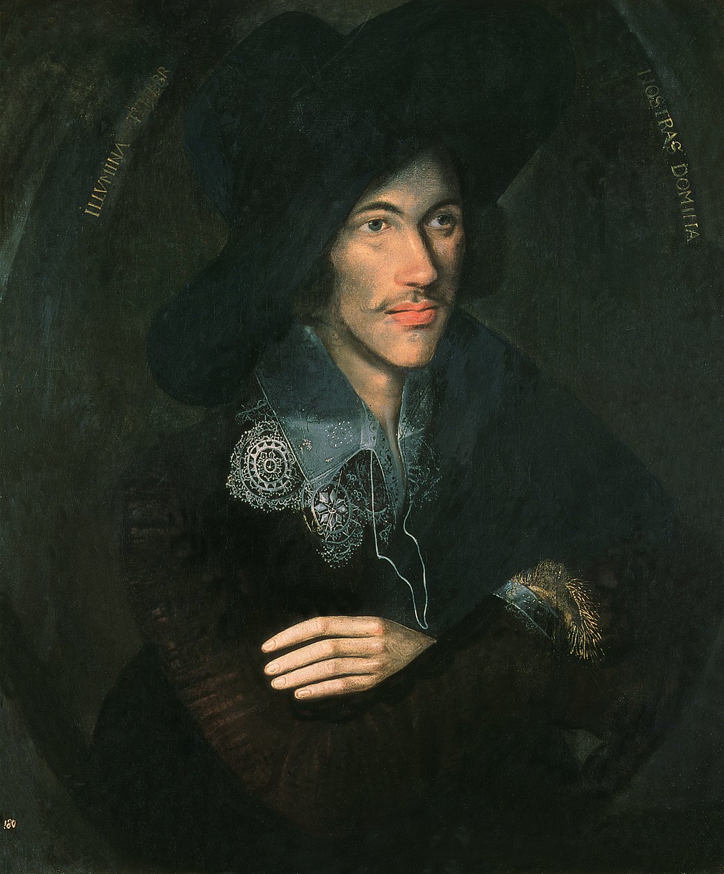 John Donnen muotokuva, n. 1595 tekijältä English School