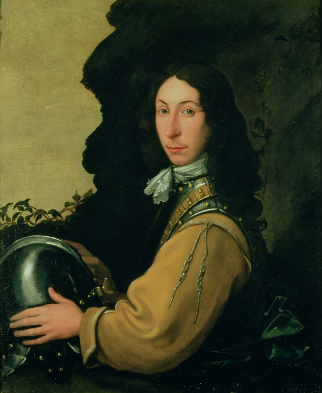 John Evelynin (1620-1706) muotokuva tekijältä English School