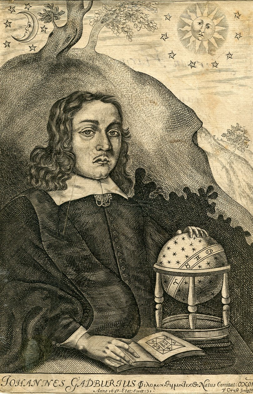 John Gadburyn muotokuva, 1627 tekijältä English School