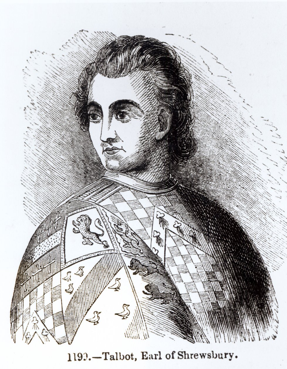 John Talbotin, Shrewsburyn ensimmäisen jaarlin (n. 1388-1453) muotokuva tekijältä English School