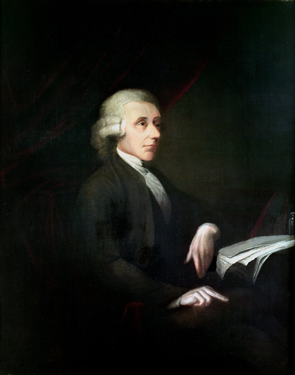 Joseph Priestleyn (1733-1804) muotokuva tekijältä English School