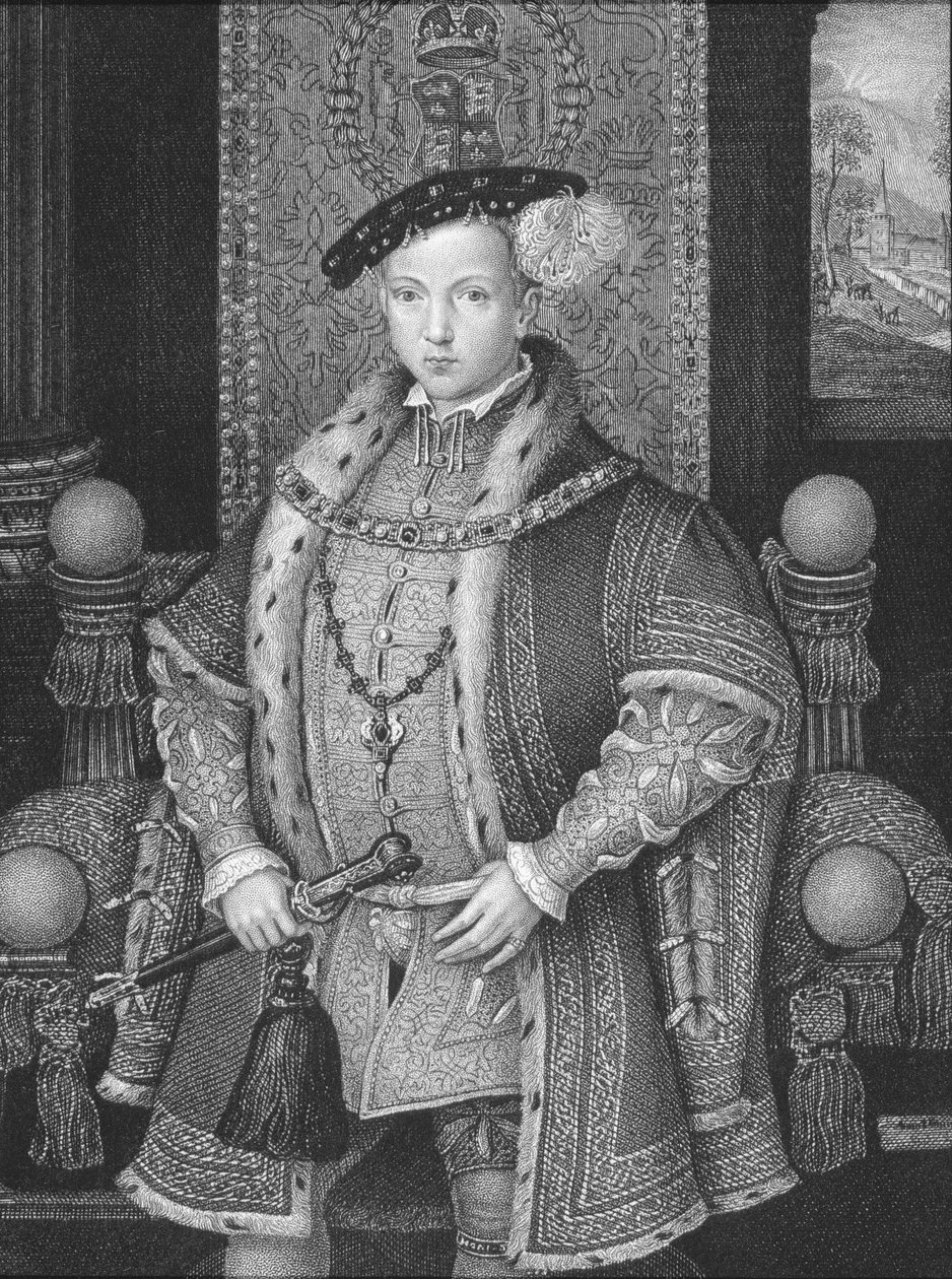 Kuningas Edward VI:n (1537-53) muotokuva "Lodge