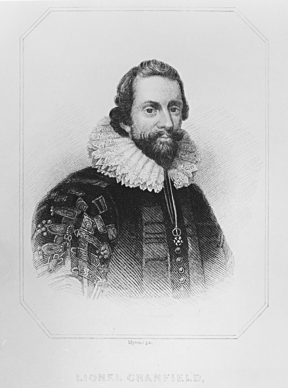 Lionel Cranfieldin (1575-1645) muotokuva "Lodge