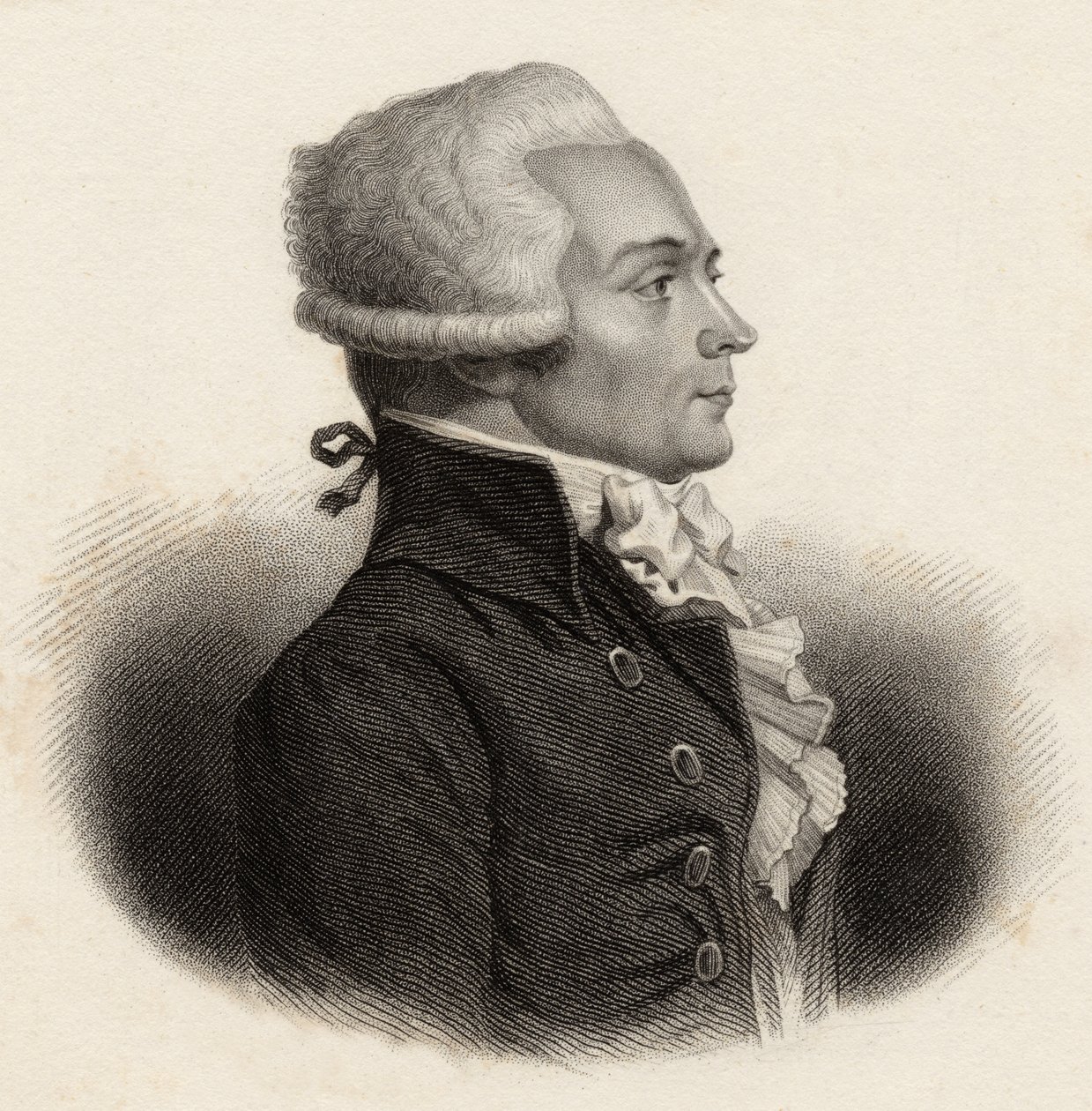 Maximilien de Robespierren (1758-94) muotokuva tekijältä English School
