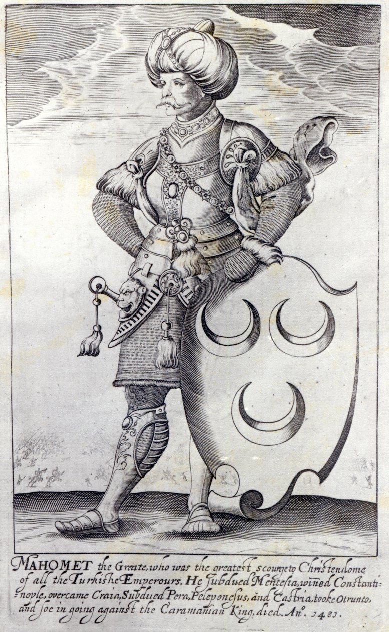 Mehmed II:n muotokuva tekijältä English School