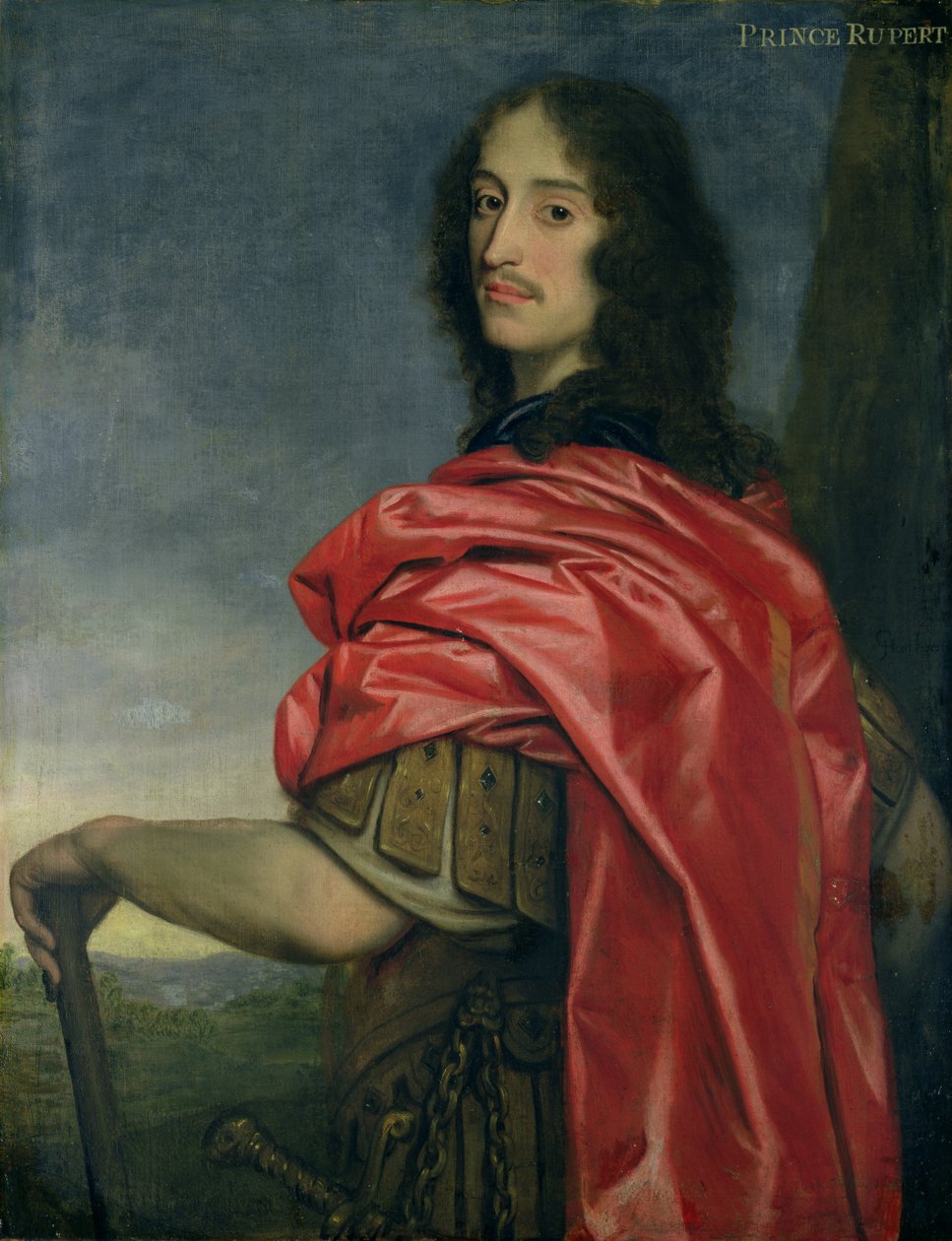 Prinssi Rupertin muotokuva (1619-82) tekijältä English School