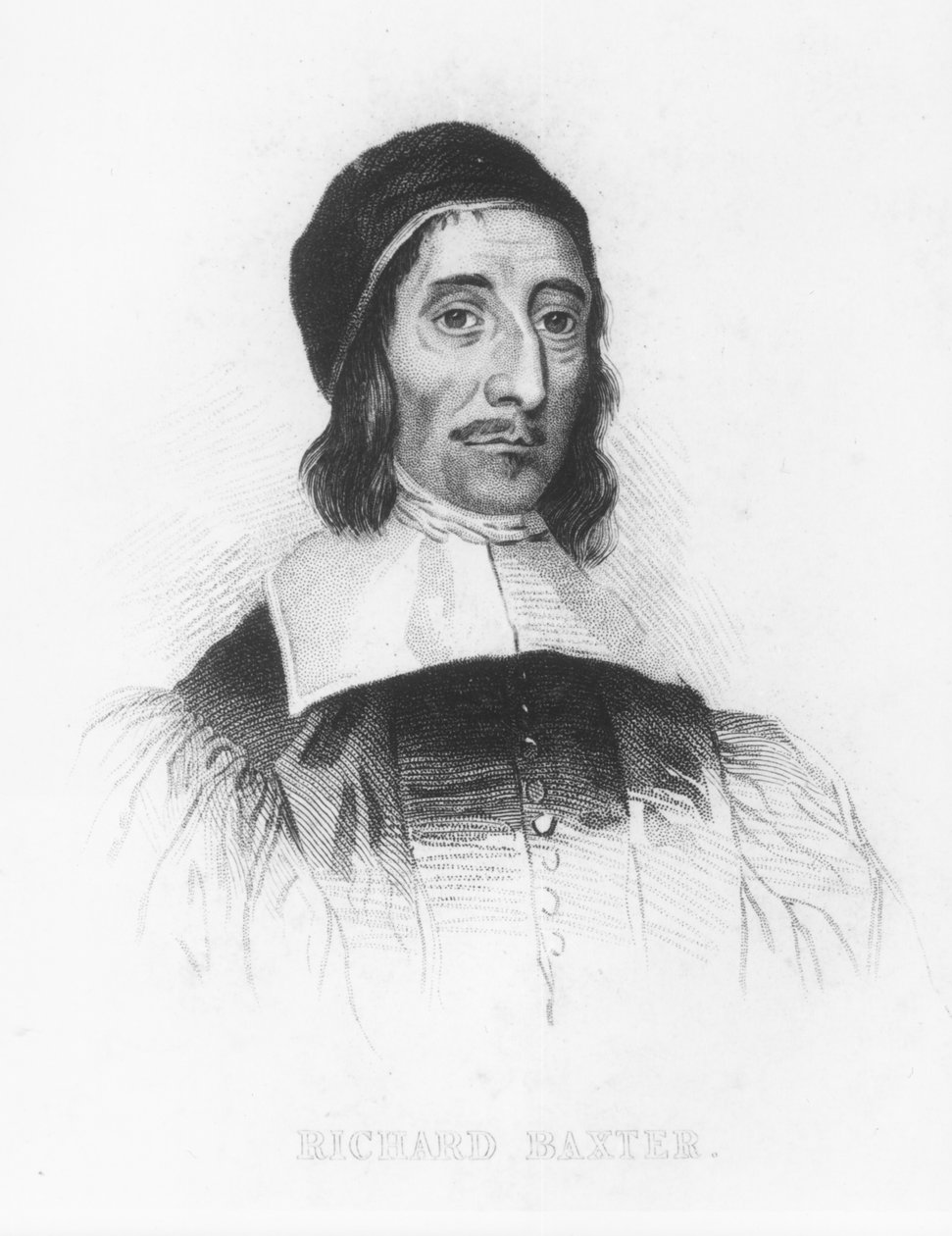 Richard Baxterin (1615-1691) muotokuva tekijältä English School