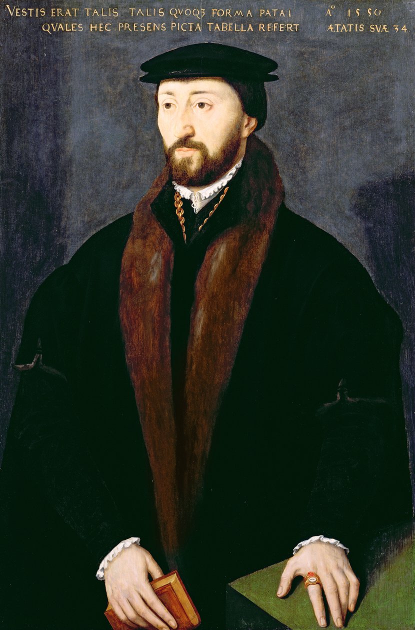 Corpus Christi Collegen, Oxfordin hyväntekijän Richard Paten (1516-88) muotokuva 1550 tekijältä English School