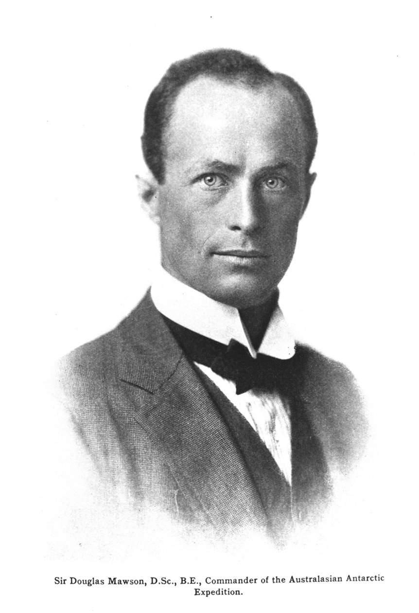 Sir Douglas Mawsonin muotokuva (1882-1958) tekijältä English School