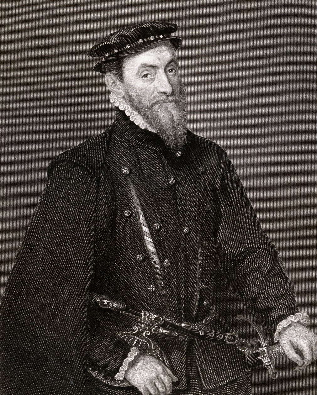 Sir Thomas Greshamin (1519-79) muotokuva "Lodge