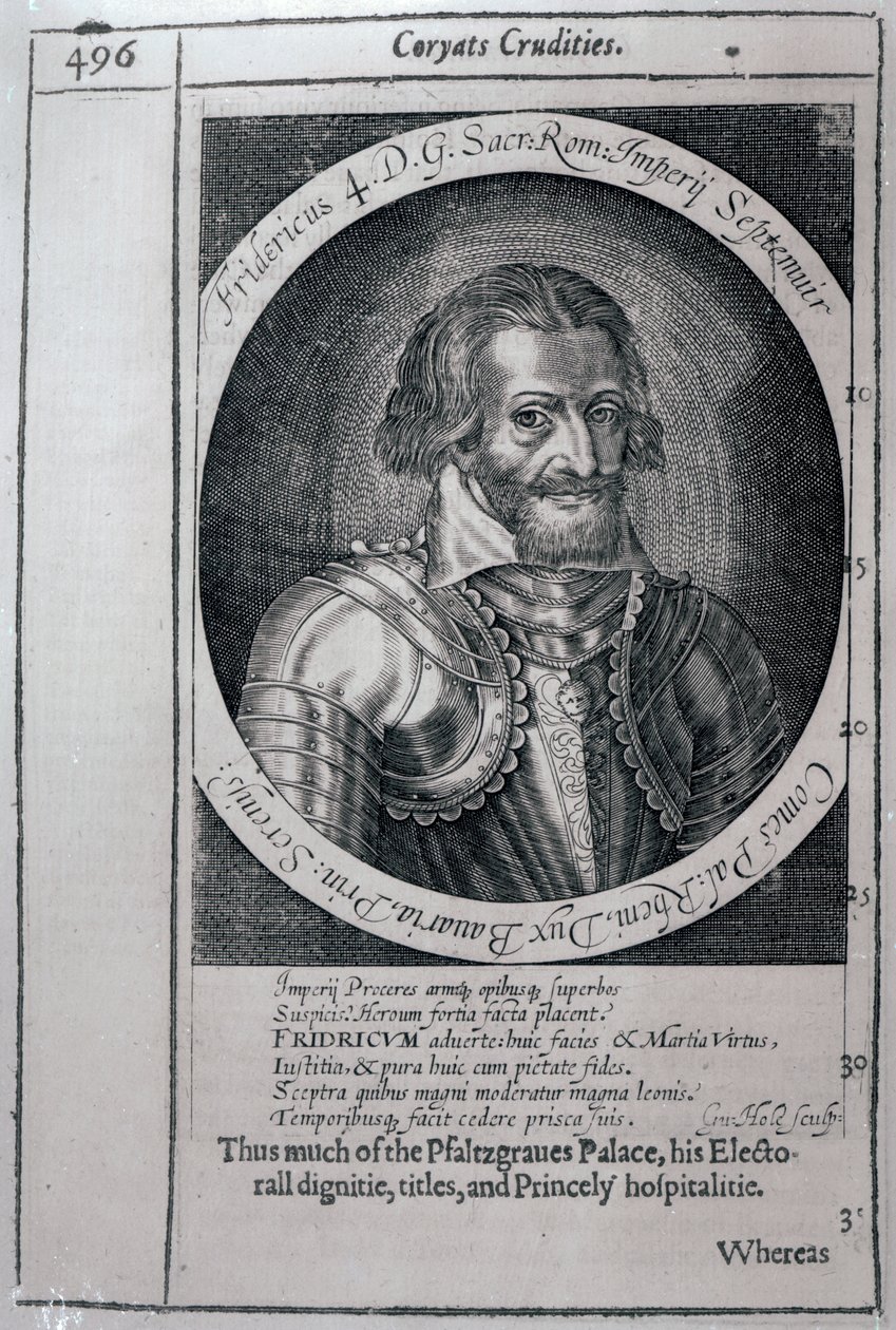 Thomas Coryaten (n.1577-1617) muotokuva Coryate
