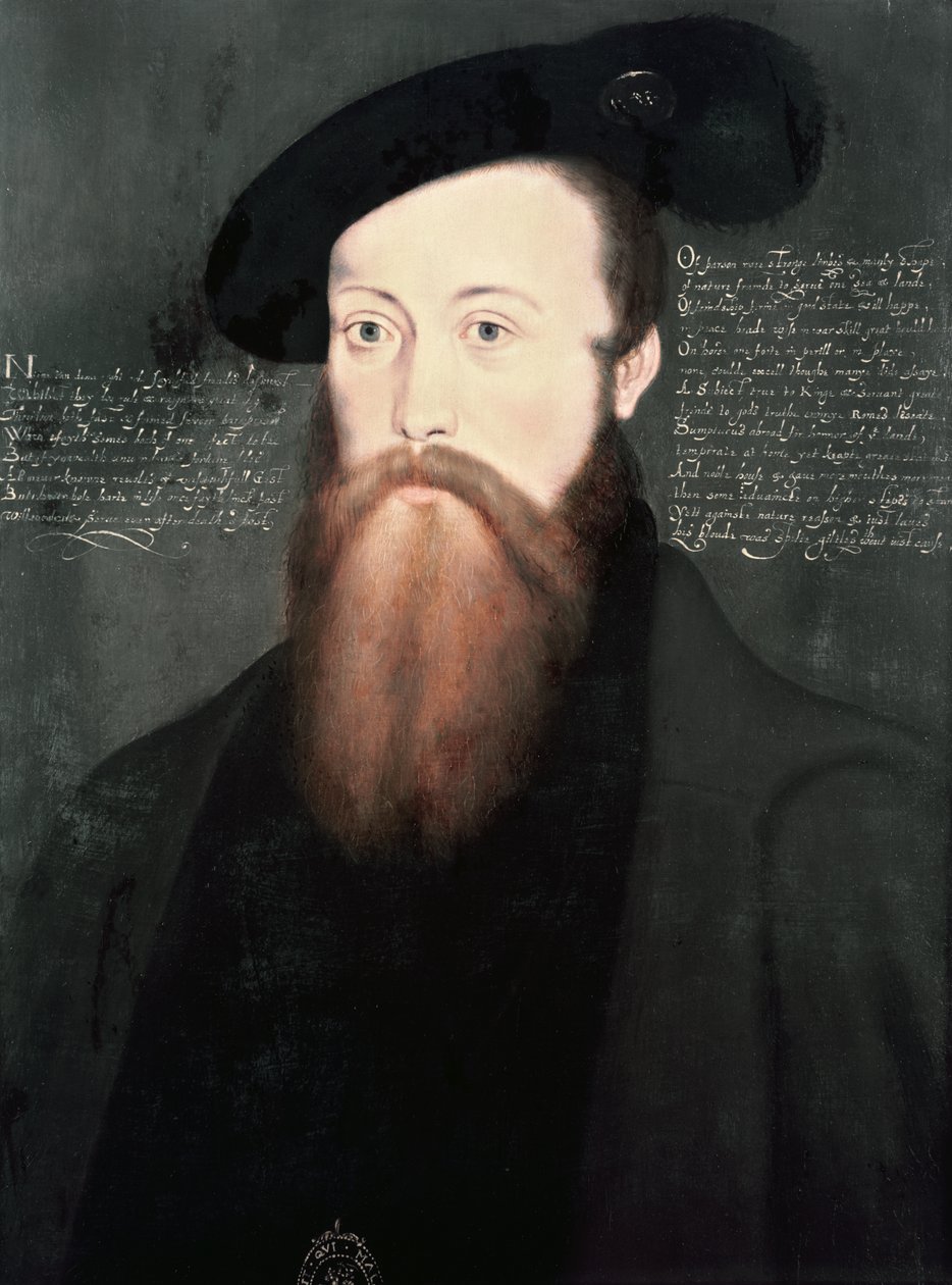 Thomas Seymourin (1508-1549) paroni Seymourin muotokuva tekijältä English School