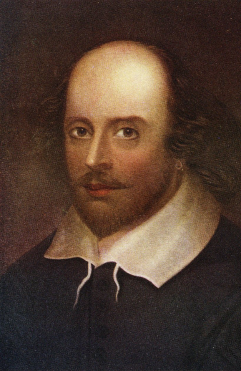William Shakespearen (1564-1616) muotokuva tekijältä English School
