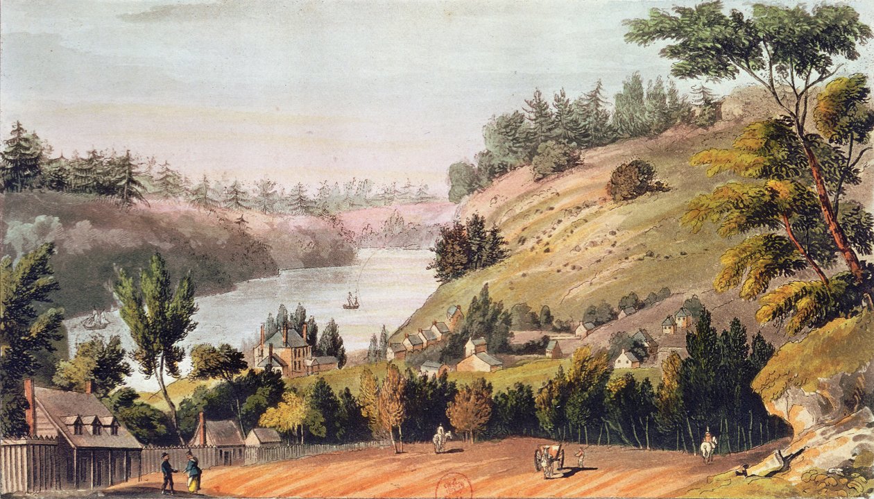 Queenston, Ontario-järven ja Erie-järven välissä, "Ackermann
