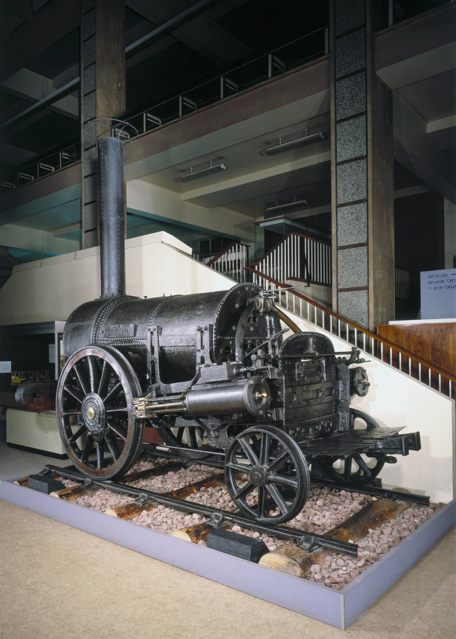 Stephensons Rocketin jäänteet, 1829 tekijältä English School