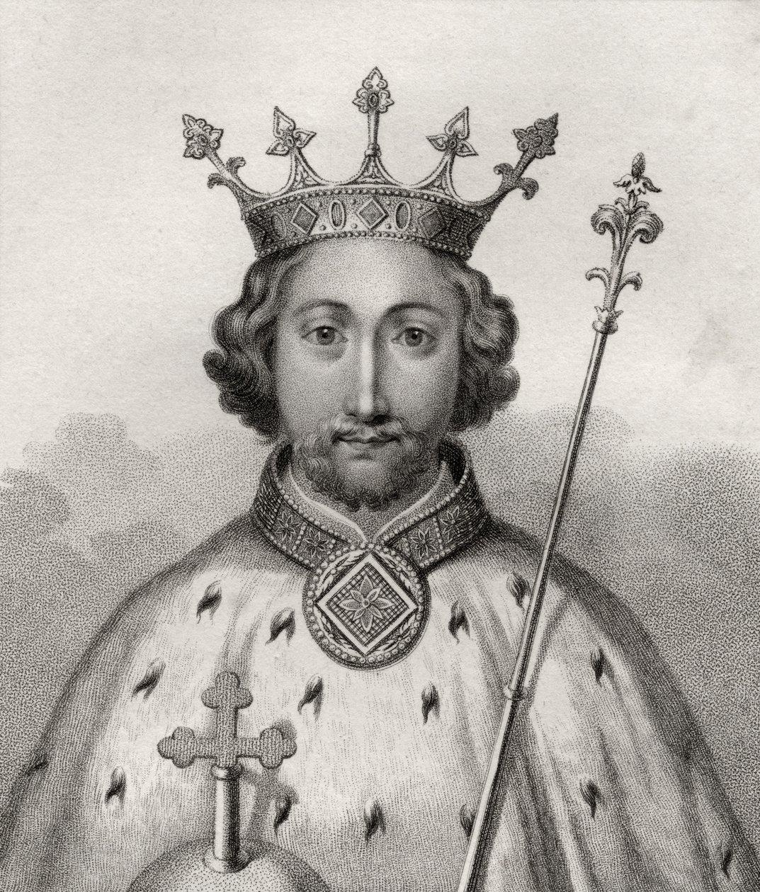 Rikhard II, kaiverrettu Bocquet