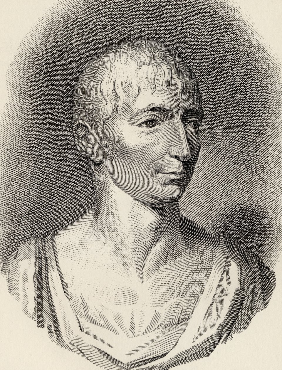 Richard Porson, rintakuvan jälkeen, kaiverrettu James Fittler (1758-1835), piirros "Memoirs of Eminent Etonians", Sir Edward Creasy julkaisi Lontoossa 1876 tekijältä English School