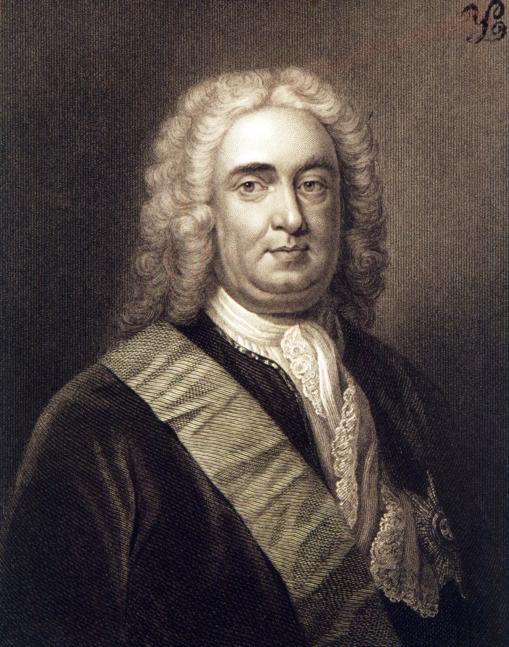 Robert Walpole (1676-1745) Orfordin ensimmäinen jaarli tekijältä English School